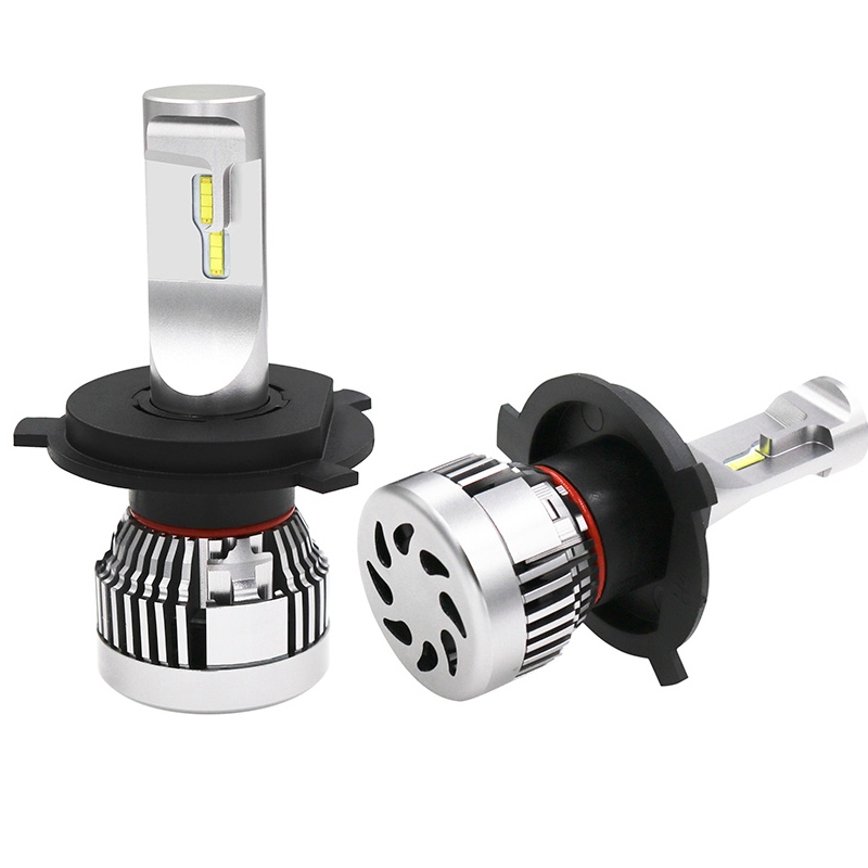 60W 6000LM siêu sáng xe h4 đèn pha led công suất cao h4 p43t / p45t đèn pha led