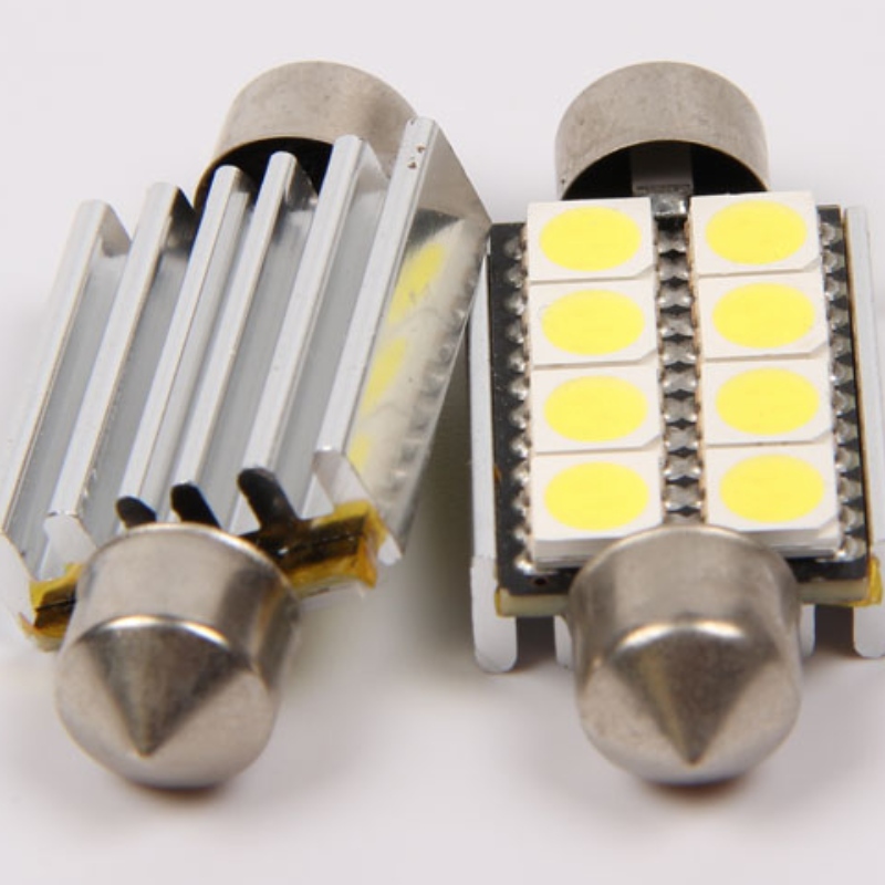 5050 8smd canbus lỗi miễn phí xe 42mm tự động 12V led ánh sáng đèn led nội thất led ánh sáng đọc